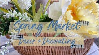 SPRING HOME DECOR IDEAS 2022//HUGE SPRING HOME DECOR HAUL + HOME DECOR STYLING//SPRING MARKET 2022