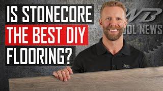 DIY Studio Upgrade | FLOORING INSTALL with Stone Core (SPC) Click LVP