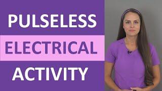 Pulseless Electrical Activity (PEA) ECG Rhythm Interpretation Nursing NCLEX ACLS Review