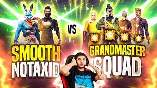 Smooth444 + Notaxid Vs Top Global Grandmaster Squad - Garena Free Fire