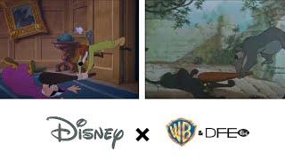 Reused Disney Animation but with Warner Bros & DePatie Freleng SFX