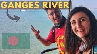 Biggest Ferry in Bangladesh Over The Ganges River! GHAT PATURIA ঘাট পাটুরিয়া ফেরি