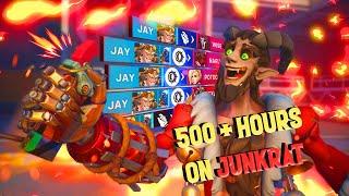 Overwatch 2 - WHAT 500+ HOURS ON JUNKRAT LOOKS LIKE