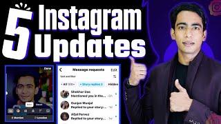 Instagram Top 5 New Update | Instagram 5 New Feature | Instagram New Updates | Instagram New Feature