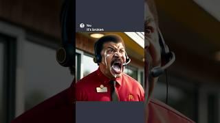 Every McDonald's Be Like This... #ai #chatgpt #aiart