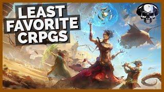 My Five Least Favorite CRPGs