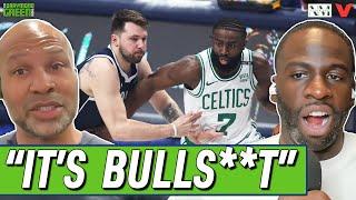 Why it’s “bullsh**” to slam Luka Doncic’s defense | Celtics-Mavericks | Draymond Green Show