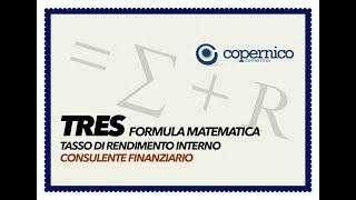 Esame Consulente Finanziario - Spiegazione formula del TRES