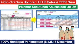 4 Ciri-Ciri Guru Honorer 100% LULUS Seleksi PPPK Guru 2023 dan Mendapat Penempatan PPPK Guru 2023