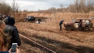 Стоковая Нива против подготовленных Монстров на Офф-роуд в Запорожье. Супер Хард по Лютому Болоту.