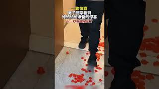 男子回到家一路「驚喜」，網民：科學的盡頭是玄學！
