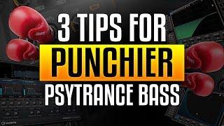 3 Tips to Make Your Psytrance Bass Punchier - Bass Processing