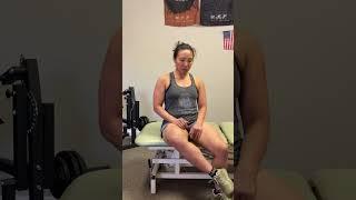 Seated hip external rotation