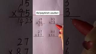 Oson matematika #easymath #Math_turyuk  #FarruxOdilov