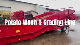 Potato Washing, Grading, & Filling line from Tong Engineering! - VEGETABLE HANDLING DONE RIGHT!