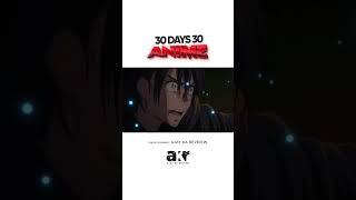 30 DAYS - 30 ANIME REVIEW #shorts #anime #ajaykareview #summertimerendering