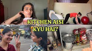 IS MY KITCHEN UNORGANISED? FAUJI WIFE || KARUNA CHOUDHARY