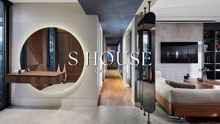 Luxurious Residential Design With Warm and Inviting Wood and Marble Shades