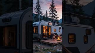 Living Off the Grid in a Solar-Powered Mobile Home! ️ #VanLife