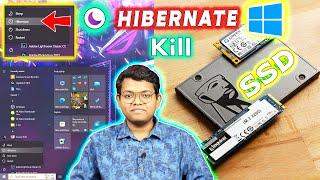 Hibernate Windows Kill SSD? Real Truth (Hindi)