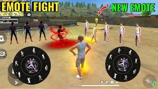 Free Fire Emote Fight On Factory Roof | SUPER HERO vs ADAM Emote Fight  Garena Free Fire 