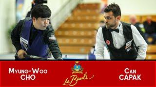 3-Cushion World Cup La Baule 2018 Cho Myung-Woo vs Can Capak