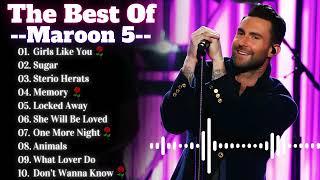 Maroon 5 Songs Playlist 2024 | The Best Of Maroon 5 | Greatest Hits Full Album 2024 (Lyrics)