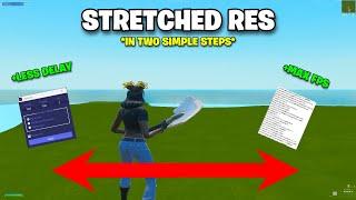 How To Get A STRETCHED RESOLUTION In Fortnite Chapter 5 (UPDATED 2024)