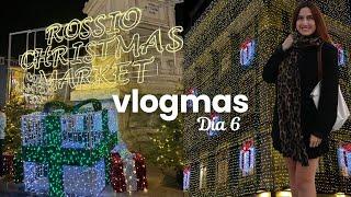 Visitei o mercado de natal do Rossio, em Lisboaportugal vlogmas 6