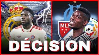 Accord entre Alphonso Davies et le Real Madrid : Quel avenir pour Paul Pogba ? | Mercato en Feu !