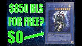 $850 BLACK LUSTER SOLDIER in a FREE YuGiOh Collection | Quest for most valuable YuGiOh binder Ep. 10