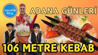 Ankara'da 106 Metre Adana Kebabı İkram Edildi (Tüm Detaylar) 3. Adana Tanıtım Günleri 2024