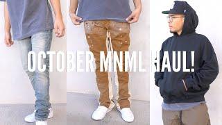 ITEMS YOU SHOULD CHECK OUT FROM MNML LA! || OCTOBER HAUL