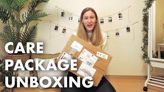 Care Package Unboxing