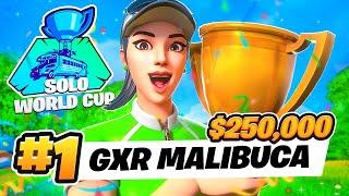 I WON SOLO WORLD CUP ($250.000)  | Malibuca
