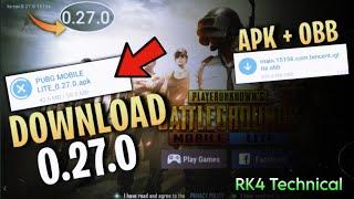 Crash Problem Fix || 0.27.0 Update Pubg Lite | How To Download Pubg Lite 0.27.0 | RK4Technical