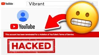 My YouTube Channel was HACKED and DELETED…