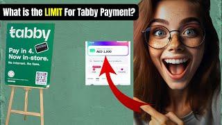 How To Check Tabby card limit | how to check tabby limit | Tabby maximum limit UAE