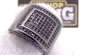 Bling Bling Jewelry | Hip Hop Black Ring | HipHopBling.com