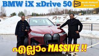 BMW iX xDrive 50 | Malayalam EV Review | മലയാളം റിവ്യൂ | Nordic Malayali