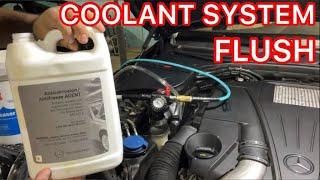 Mercedes coolant flush | Mercedes s550 coolant change | antifreeze flush | #m278 | josecitomarin