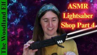 ASMR Sci-fi Star Wars Lightsabers Salesman Role Play (Soft Spoken, lightsaber sounds) Shop Roleplay