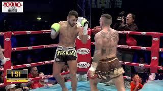 Call The Cops! Liam Harrison Vs Ivan Naccari  | YOKKAO 36 highlight