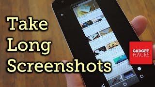 Take Vertically Scrolling Screenshots on Any Android Device [How-To]