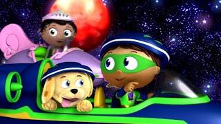 Super WHY! ️ National Aviation Day ️ Galileo's Space Adventure ️ S02 E215 (HD)