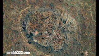 Location of what looks like a 8 mile wide "ancient tree stump" - super massive