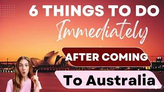 Things to do after coming to Australia  #indianinaustralia #karunasjourney