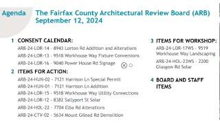 Architectural Review Board: Sept. 12, 2024