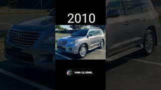 Evolution Of Lexus LX (1995-2022) #shorts