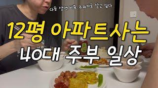 Vlog | 12평 아파트사는 40대 주부 일상 | 쿠팡 장보고 집밥 | 다음 생엔 비혼 주의자로 살고 싶다